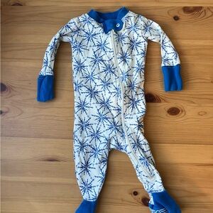 Burt’s Bees newborn footed sleeper